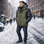 Men’s Winter Jacket Waterproof Windproof & Breathable