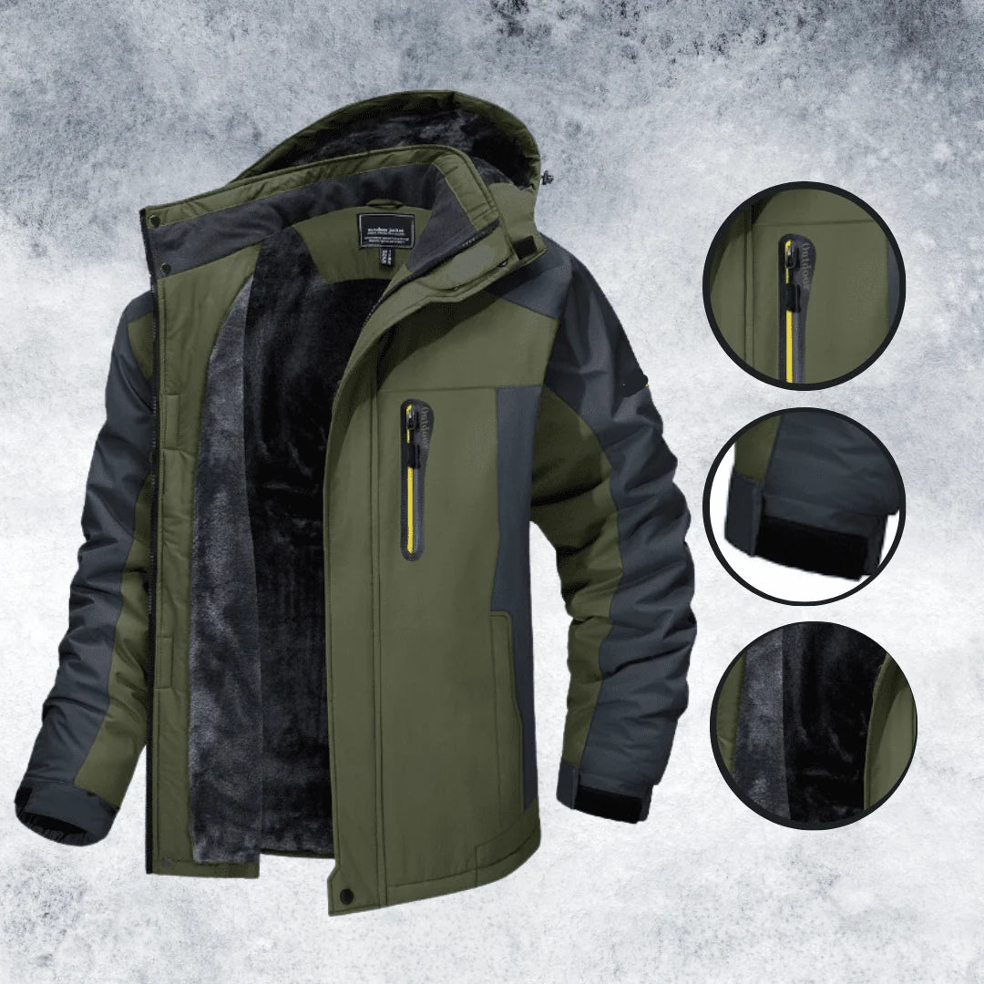 Men’s Winter Jacket Waterproof Windproof & Breathable