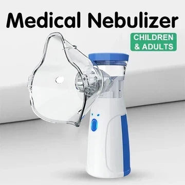 Mesh Nebulizer Quiet USB Rechargeable Portable Design
