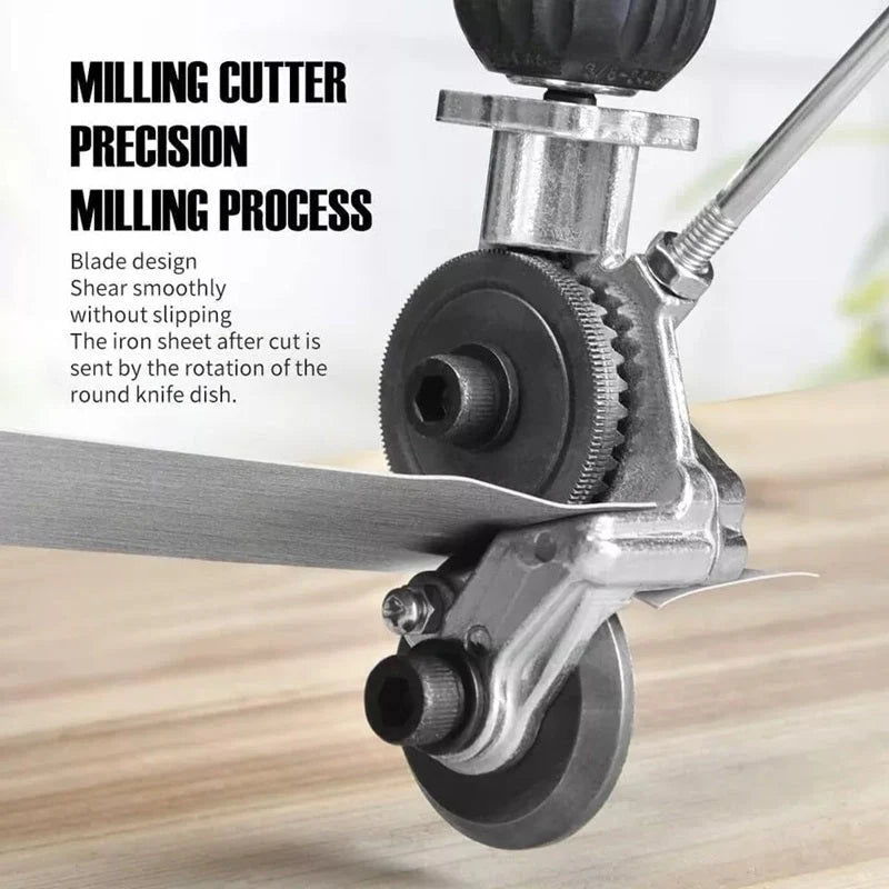 Metal Cutting Attachment Alloy Steel Drill Compatible