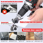 Metal Cutting Attachment Alloy Steel Drill Compatible