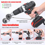 Metal Cutting Attachment Alloy Steel Drill Compatible