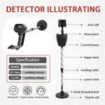 Metal Detector Adjustable Height Discrimination Mode