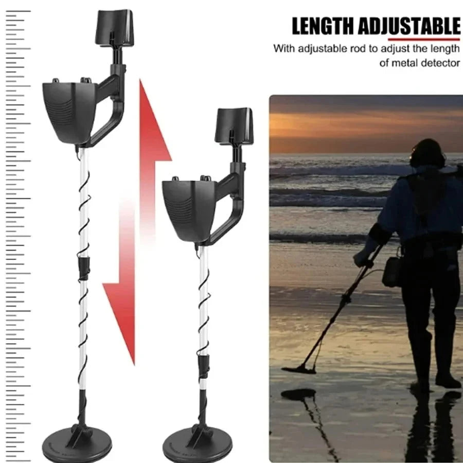 Metal Detector Adjustable Height Discrimination Mode