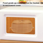 Microwave Steamer Bowl Food-Grade PP Transparent Lid Leak-Resistant Sealed Design