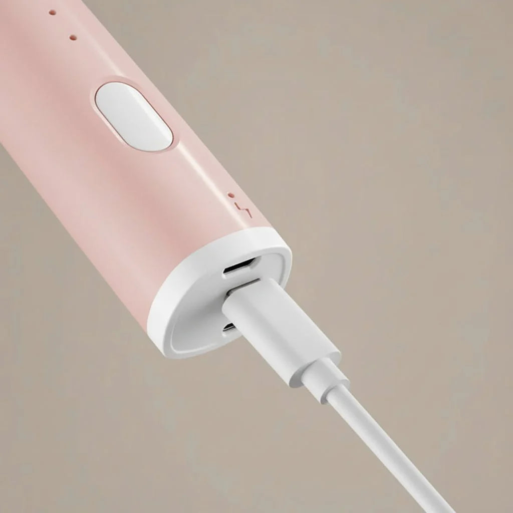 Milk Frother 3-Speed USB Rechargeable With Two Attachments