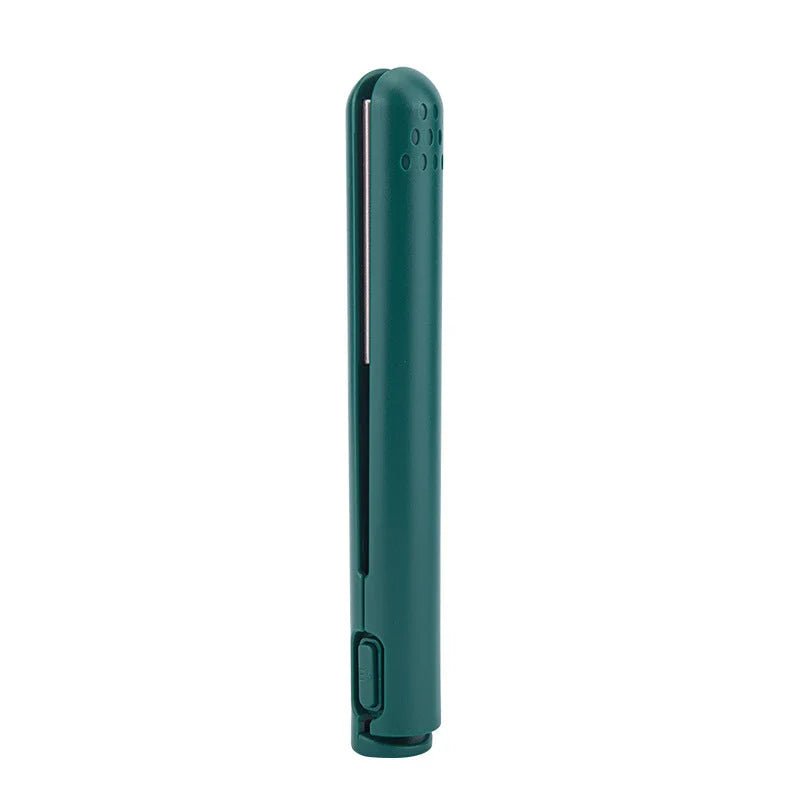 Mini 2-in-1 Curling & Straightening Iron Ceramic Travel-Friendly