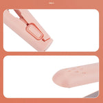 Mini 2-in-1 Curling & Straightening Iron Ceramic Travel-Friendly