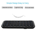 Mini Bluetooth Keyboard Wireless QWERTY Rechargeable