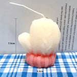 Mini Cactus Candle Realistic Hand-Poured Wax Three Inch