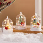 Mini Christmas Tree Built-In Sparkling Lights Tabletop Decor