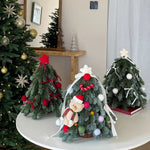 Mini Christmas Tree Space-Saving Lifelike Artificial