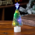 Mini Christmas Tree Twinkling LED Battery-Free Tabletop Decor