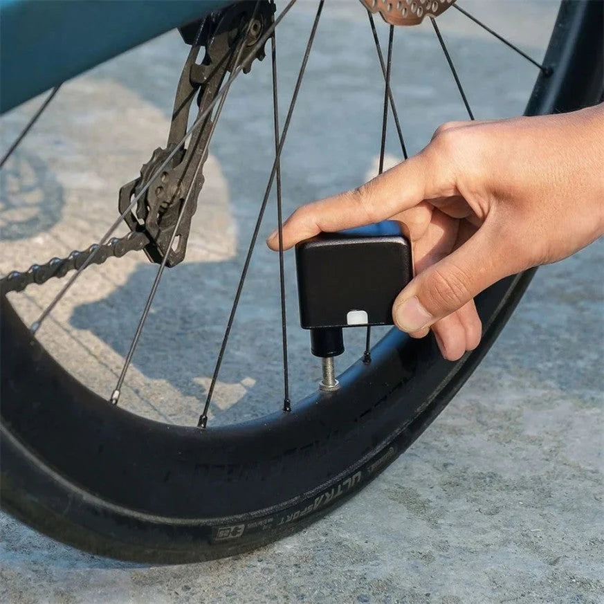 Mini Electric Bike Pump Compact Type-C Rechargeable 100 PSI