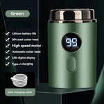Mini Electric Shaver USB Rechargeable Waterproof Stainless Steel Blades