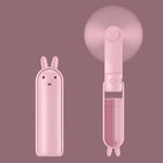 Mini Fan Handheld & Desktop USB Rechargeable