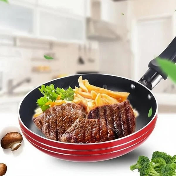 Mini Frying Pan Stainless Steel Non-Stick Dishwasher-Safe