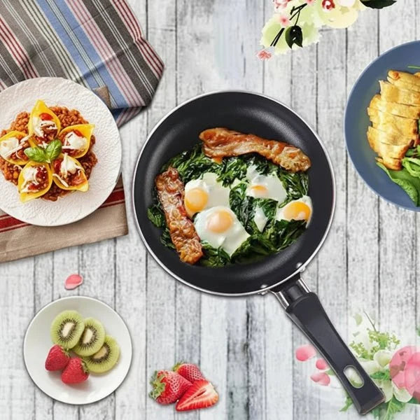 Mini Frying Pan Stainless Steel Non-Stick Dishwasher-Safe