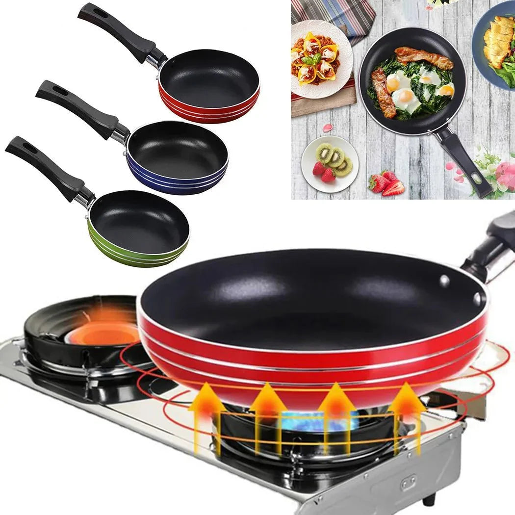 Mini Frying Pan Stainless Steel Non-Stick Dishwasher-Safe