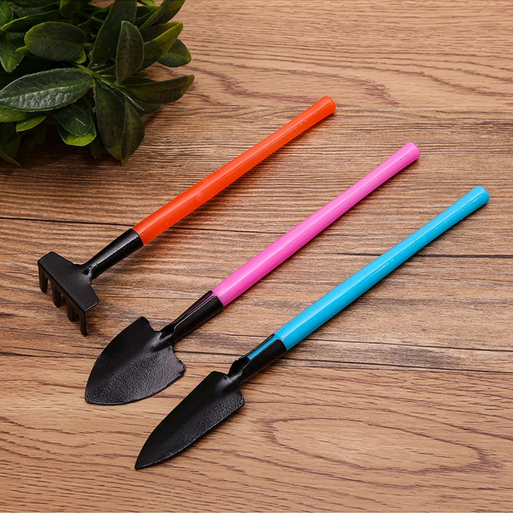 Mini Garden Tool Set Lightweight Compact Set of 3