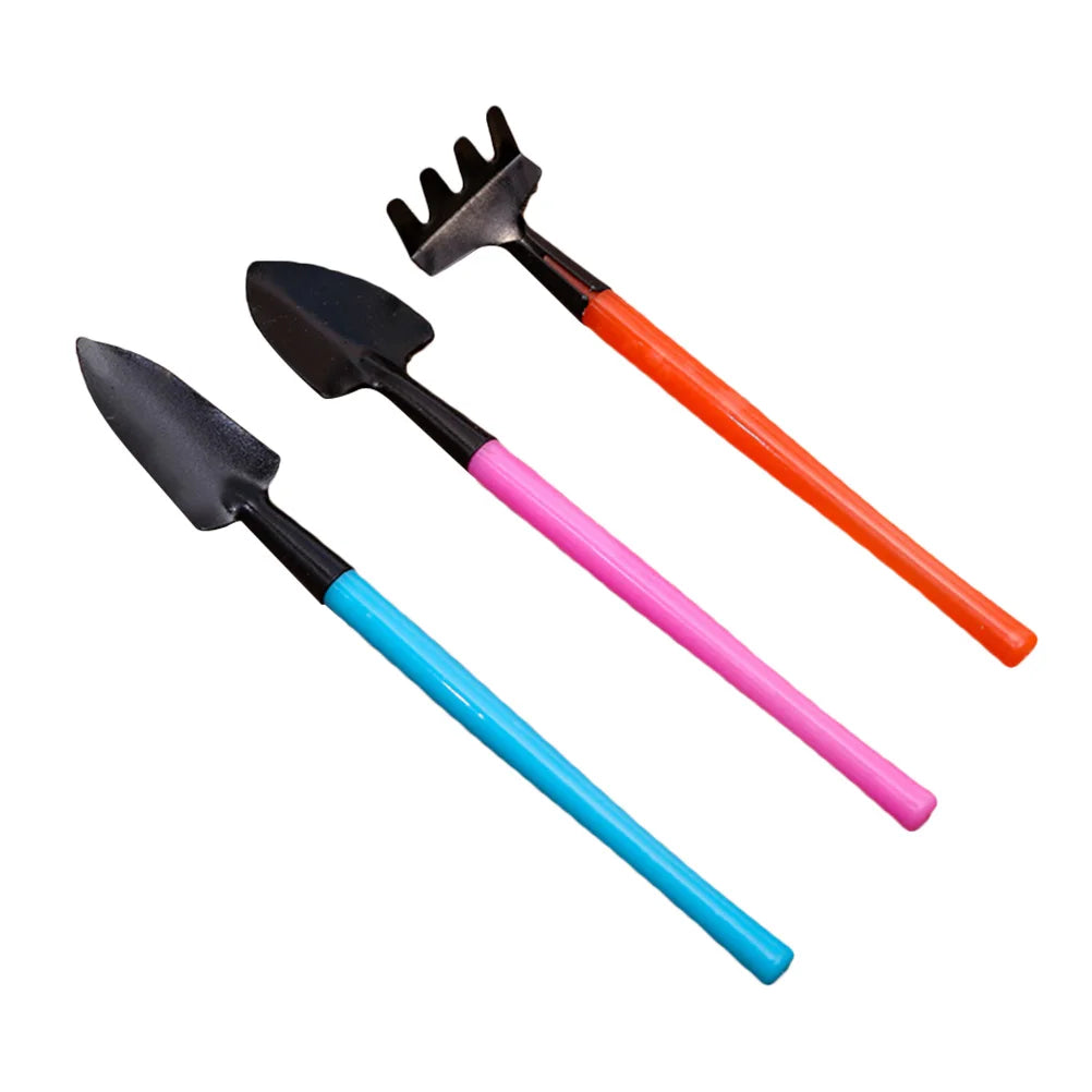 Mini Garden Tool Set Lightweight Compact Set of 3