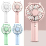 Mini Hand Fan USB Rechargeable Quiet 2 Pack
