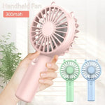 Mini Hand Fan USB Rechargeable Quiet 2 Pack