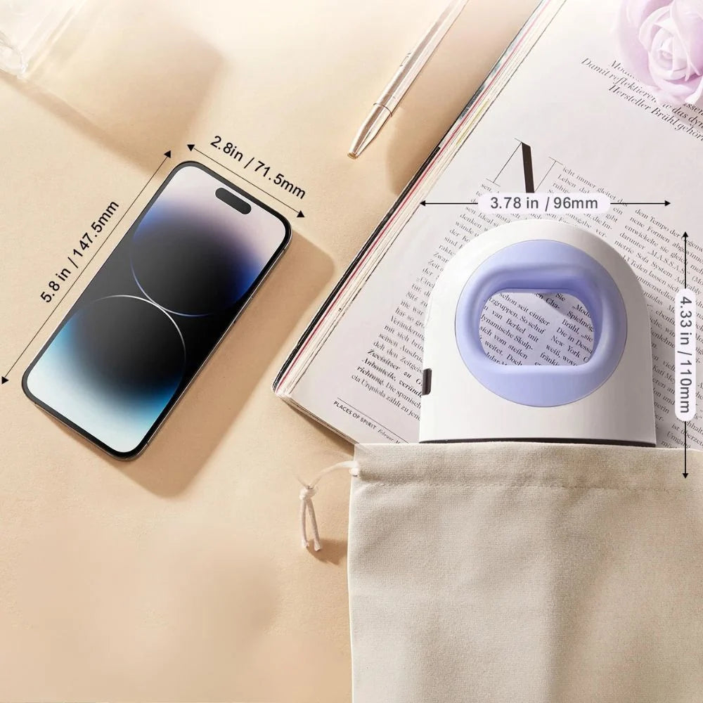 Mini Heat Press Compact Portable Non-Stick Plate