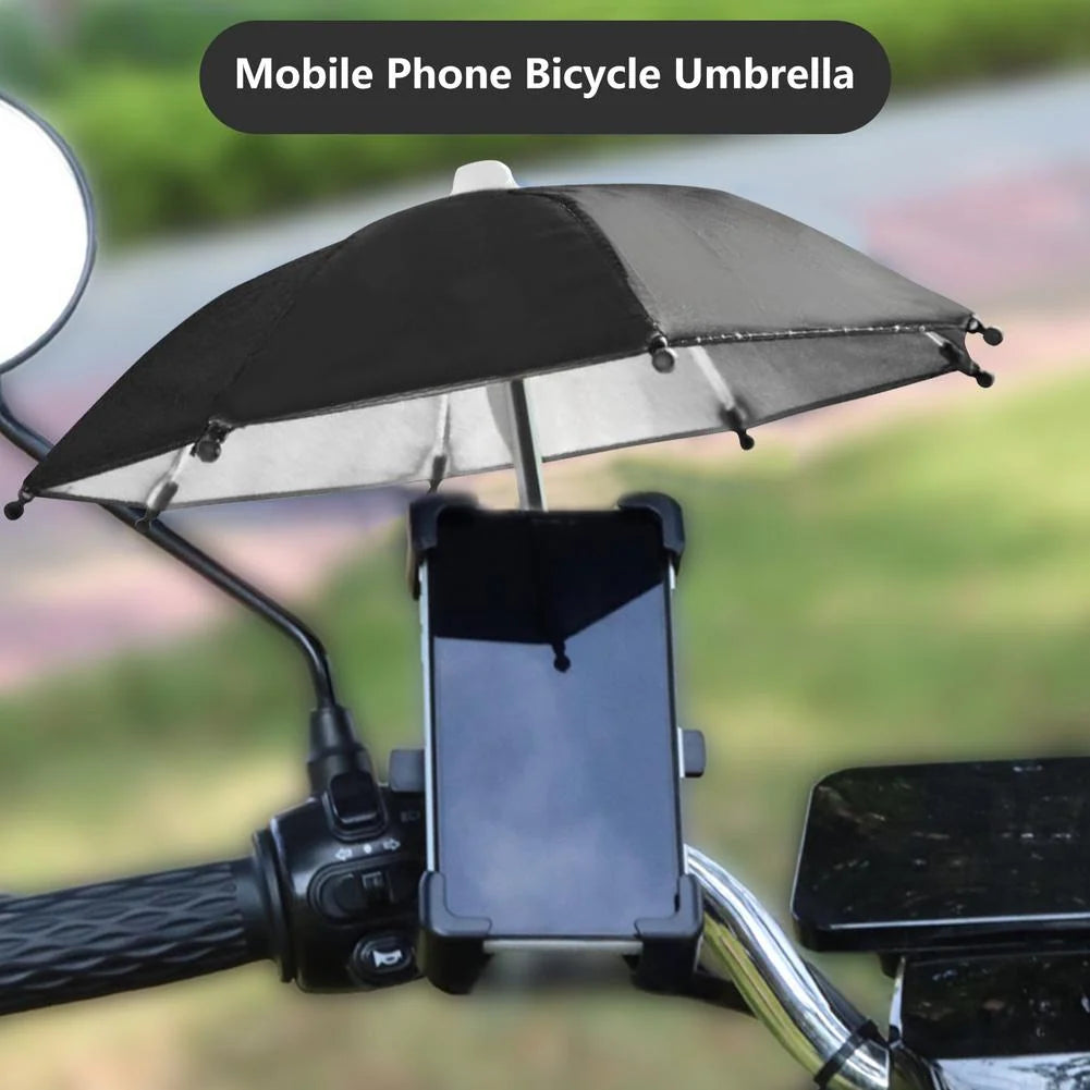 Mini Motorcycle Umbrella UV & Rain Protection