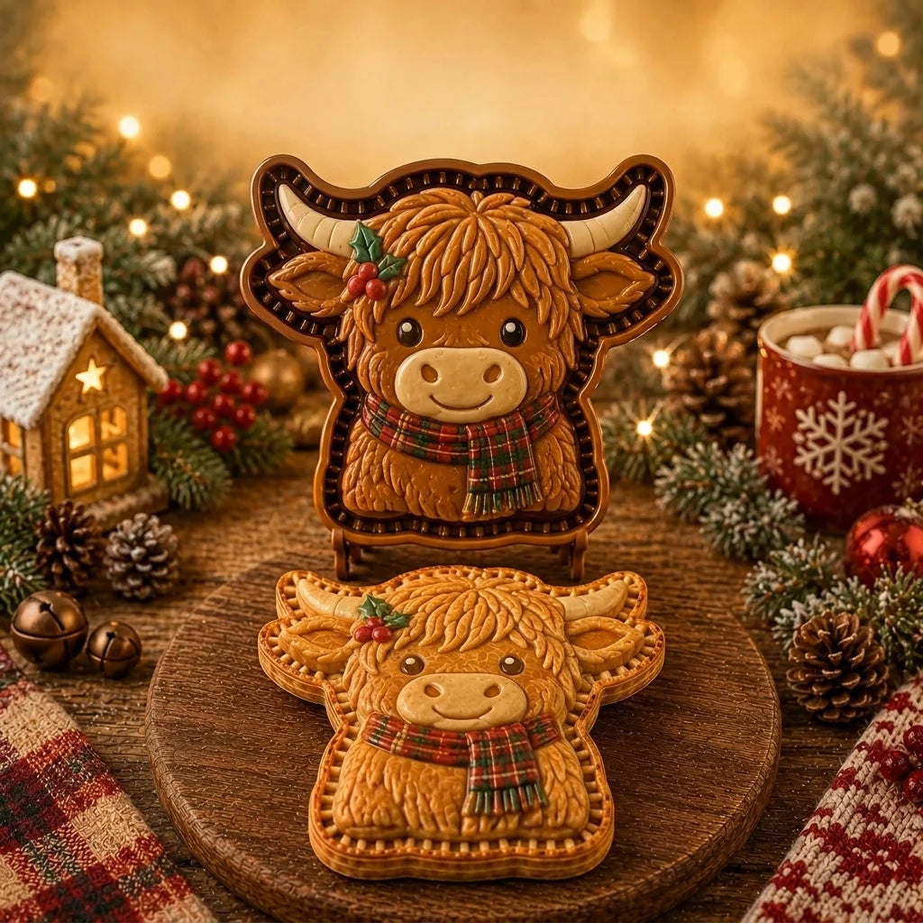 Mini Pie Mold Animal-Shaped Raised Details Set of 8