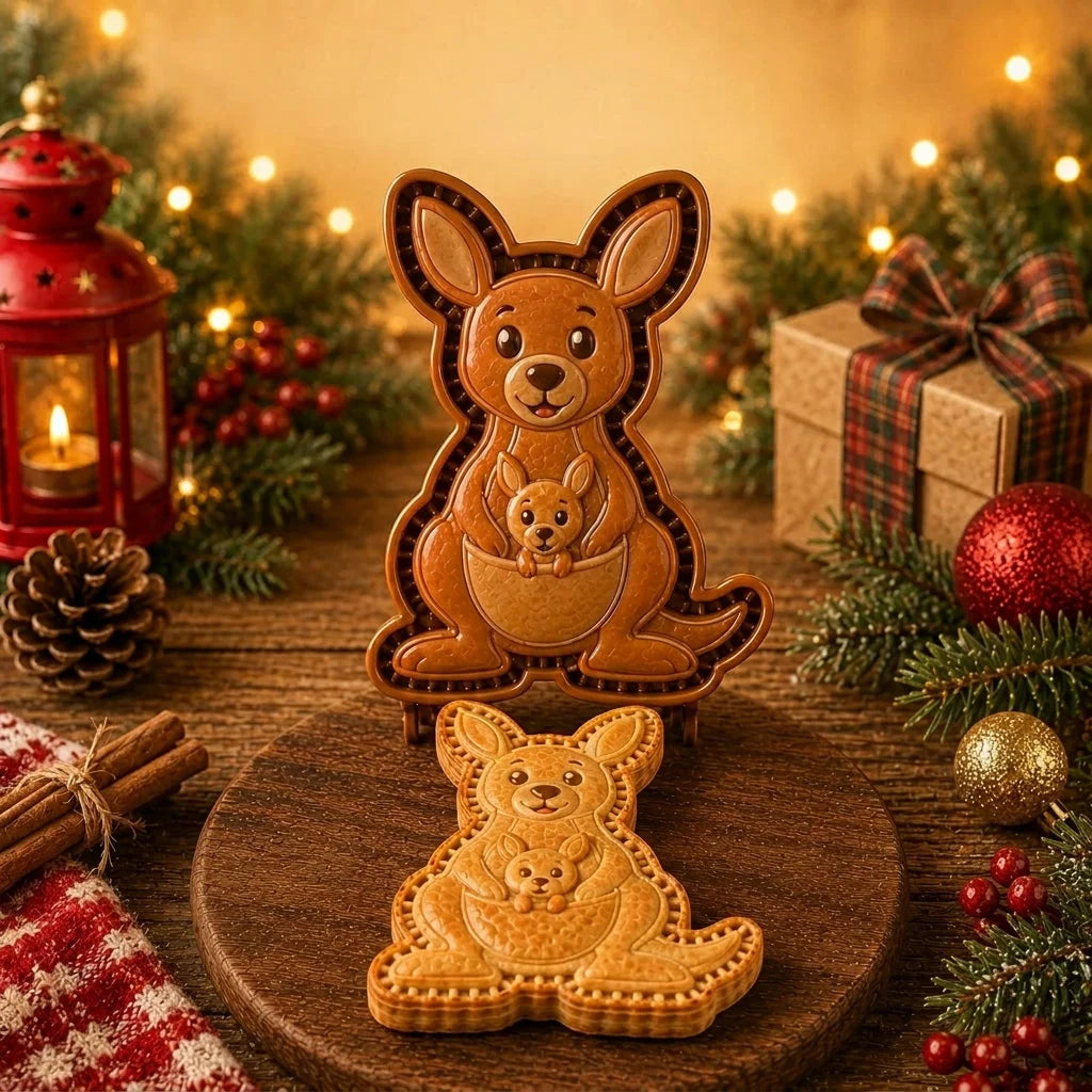Mini Pie Mold Animal-Shaped Raised Details Set of 8