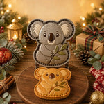 Mini Pie Mold Animal-Shaped Raised Details Set of 8