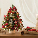 Mini Pre-Lit Christmas Tree Tabletop Decor