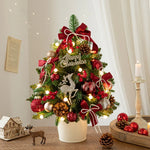 Mini Pre-Lit Christmas Tree Tabletop Decor