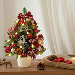 Mini Pre-Lit Christmas Tree Tabletop Decor