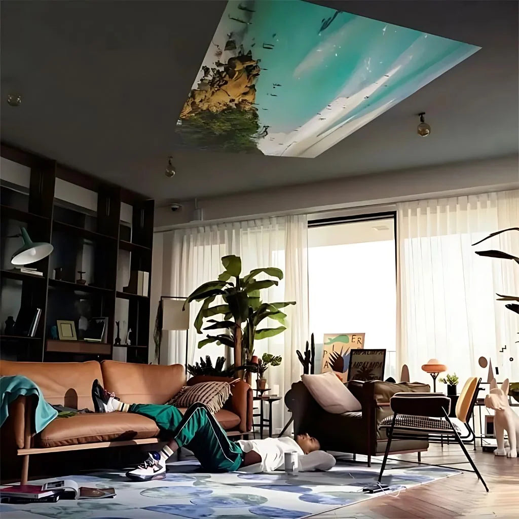 Mini Projector HD 720p Built-In Streaming WiFi 6