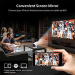 Mini Projector HD 720p Built-In Streaming WiFi 6