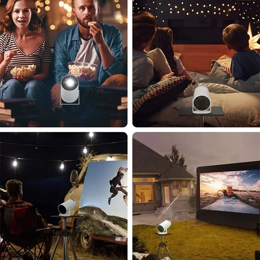 Mini Projector HD 720p WiFi 6 Auto Focus