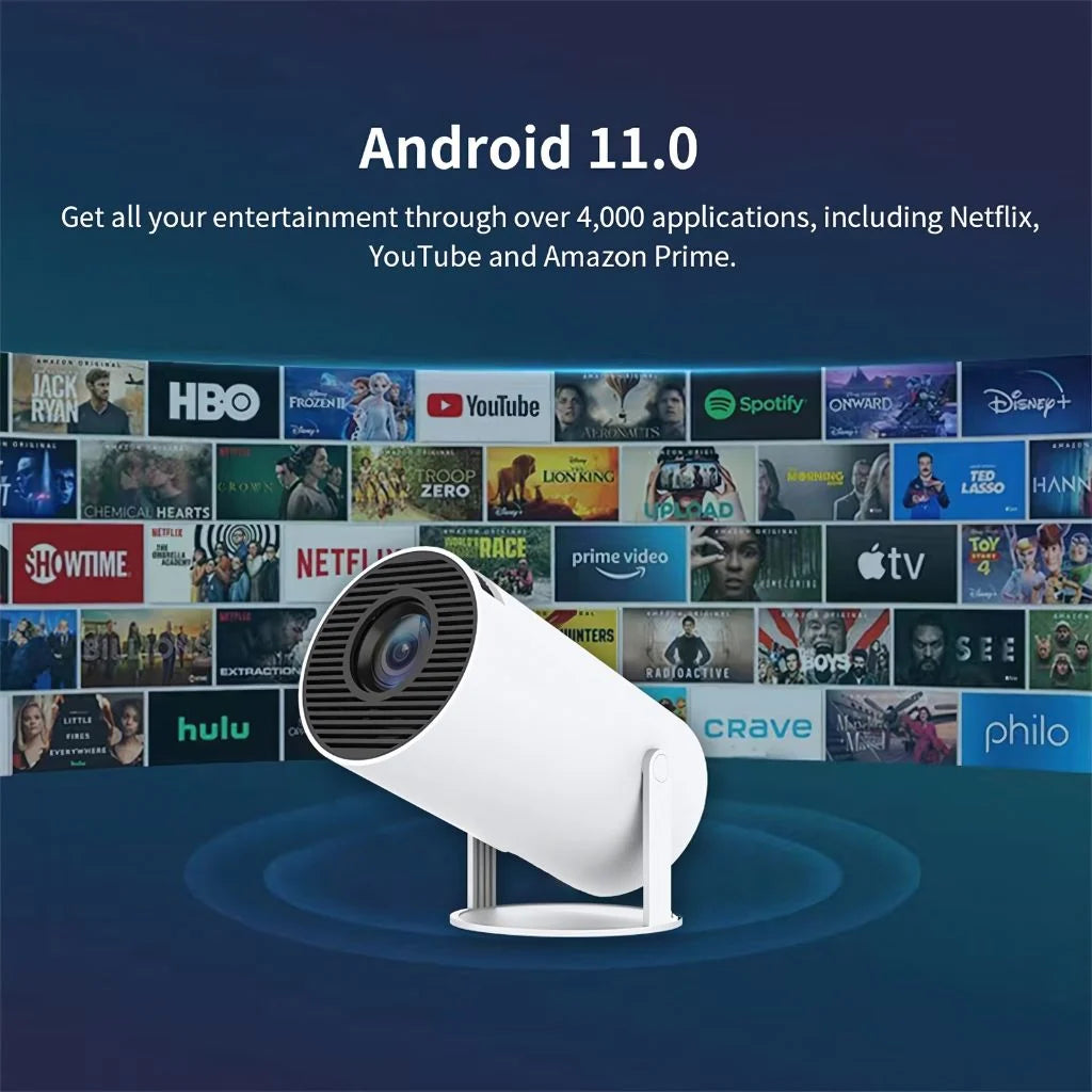Mini Projector HD 720p WiFi 6 Auto Focus