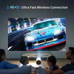 Mini Projector HD 720p WiFi 6 Auto Focus