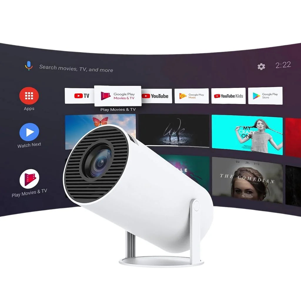 Mini Projector HD 720p WiFi 6 Auto Focus