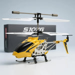 Mini RC Helicopter Indestructible Metal Frame Gyro-Stabilized