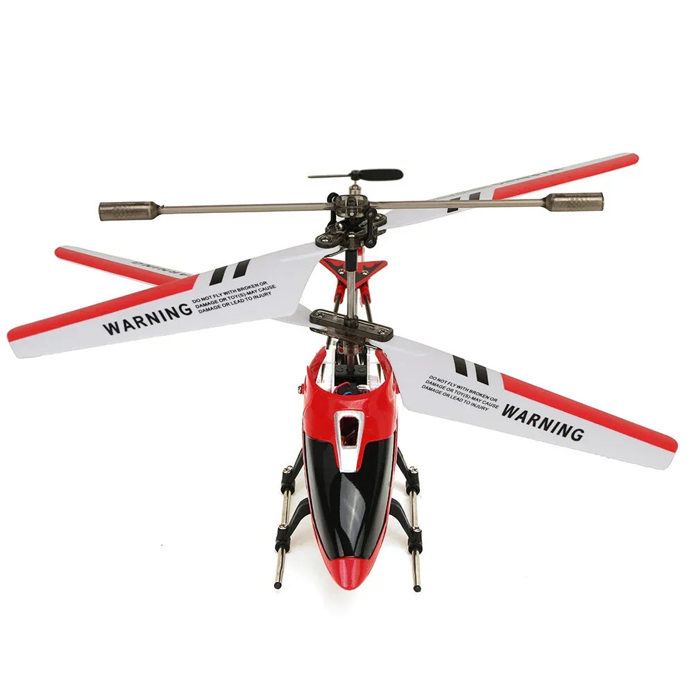 Mini RC Helicopter Indestructible Metal Frame Gyro-Stabilized