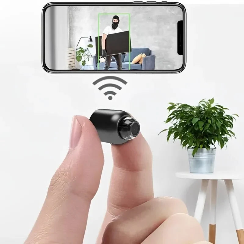 Mini Security Camera 1080P Wide-Angle Infrared Night Vision