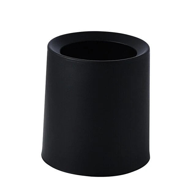 Mini Trash Can Double-Layer Compact Plastic Desktop Bin