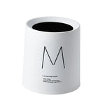 Mini Trash Can Double-Layer Compact Plastic Desktop Bin