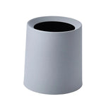 Mini Trash Can Double-Layer Compact Plastic Desktop Bin