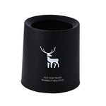 Mini Trash Can Double-Layer Compact Plastic Desktop Bin
