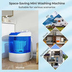 Mini Washing Machine 2.5kg Capacity Wash & Spin
