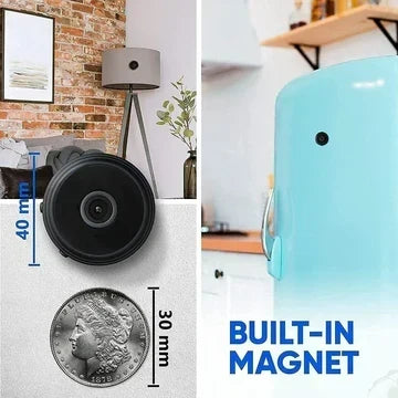 Mini Wireless Camera 1080p Two-Way Audio Night Vision